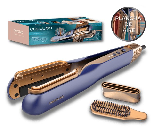 EAN 8435771907562 - Cecotec A01_EU01_100159 Utensilio de peinado Herramienta de peinado con múltiples accesorios Airflow Azul imagen 5