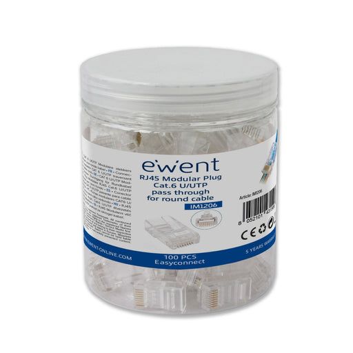 EAN 8052101431506 - Ewent IM1206 conector RJ-45 Transparente imagen 1