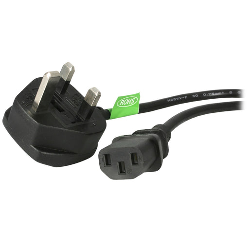 EAN 65030777230 - StarTech.com PXT101UK cable de transmisión Negro C13 acoplador imagen 1