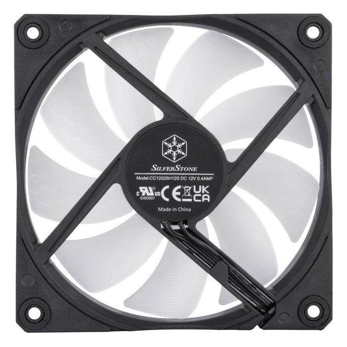 EAN 4710679814636 - Silverstone Shark Force 120 ARGB Carcasa del ordenador Ventilador Negro, Blanco 1 pieza(s) imagen 4