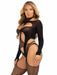EAN 0714718570549 - Leg Avenue 89321_00122 conjunto de ropa interior y bodi Negro imagen 4
