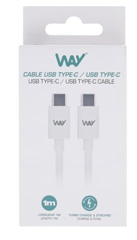 EAN 3303170111888 - T'nB WTCUSBC01 cable USB 1 m USB C Blanco imagen 3