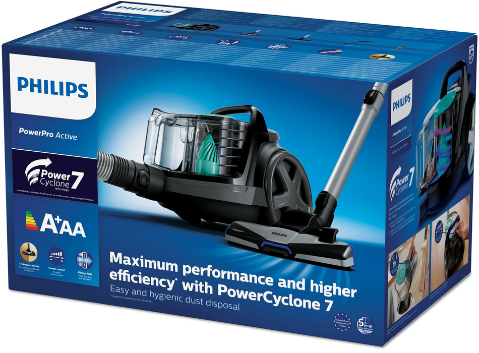 EAN 8710103860105 - Philips 5000 series FC9550/09 aspiradora 1,5 L Aspiradora cilíndrica Secar 900 W imagen 12