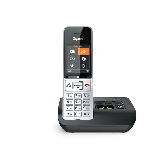 EAN 4250366866628 - Gigaset COMFORT 500A Teléfono DECT/analógico Identificador de llamadas Negro, Plata imagen 1