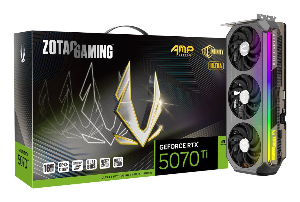 EAN 8886307700506 - Zotac GAMING GeForce RTX 5070 Ti AMP Extreme INFINITY ULTRA NVIDIA 16 GB GDDR7 imagen 8