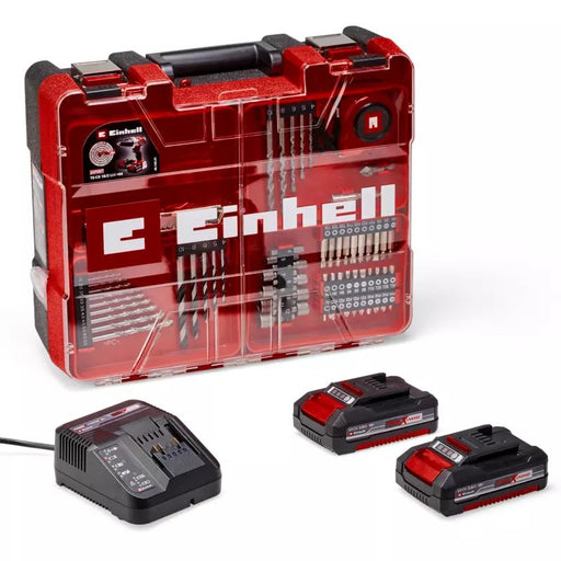 EAN 4006825662801 - Einhell TE-CD 18/2 18750 RPM Sin llave 1,45 kg Negro, Rojo imagen 2