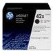 EAN 0882780984905 - HP 42X 2-pack High Yield Black Original LaserJet Toner Cartridges cartucho de tóner 2 pieza(s) imagen 1