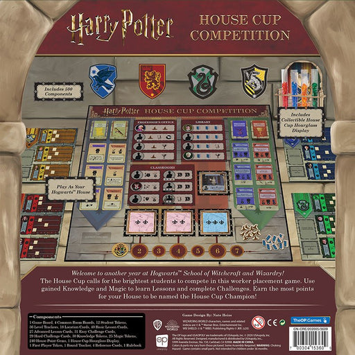 EAN 0700304153609 - USAopoly Harry Potter: House Cup Competition Juego de mesa Estrategia imagen 2