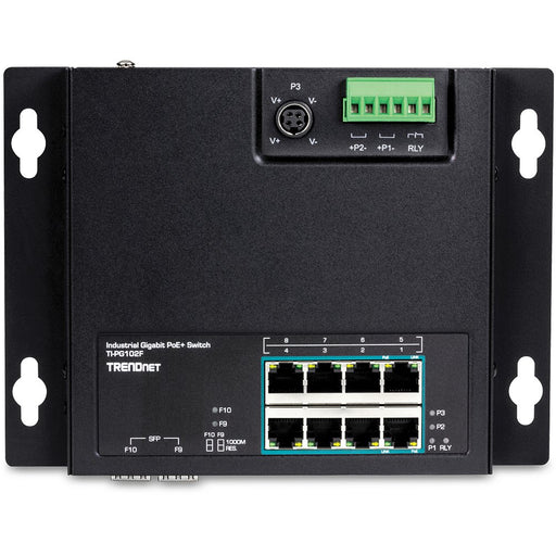 EAN 0710931161786 - Trendnet TI-PG102F switch Gigabit Ethernet (10/100/1000) Energía sobre Ethernet (PoE) Negro imagen 2