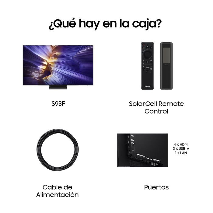 EAN 8806097252528 - Samsung S93F TQ65S93FATXXC Televisor 165,1 cm (65") 4K Ultra HD Wifi Negro imagen 8