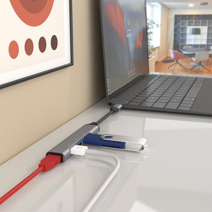 EAN 8436574706321 - AISENS A109-0541 hub de interfaz USB 3.2 Gen 1 (3.1 Gen 1) Type-C 5000 Mbit/s imagen 5