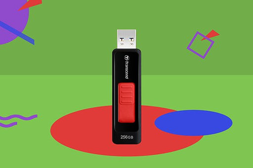 EAN 0760557867159 - Transcend JetFlash 760 unidad flash USB 256 GB USB tipo A 3.2 Gen 1 (3.1 Gen 1) Negro, Rojo imagen 2