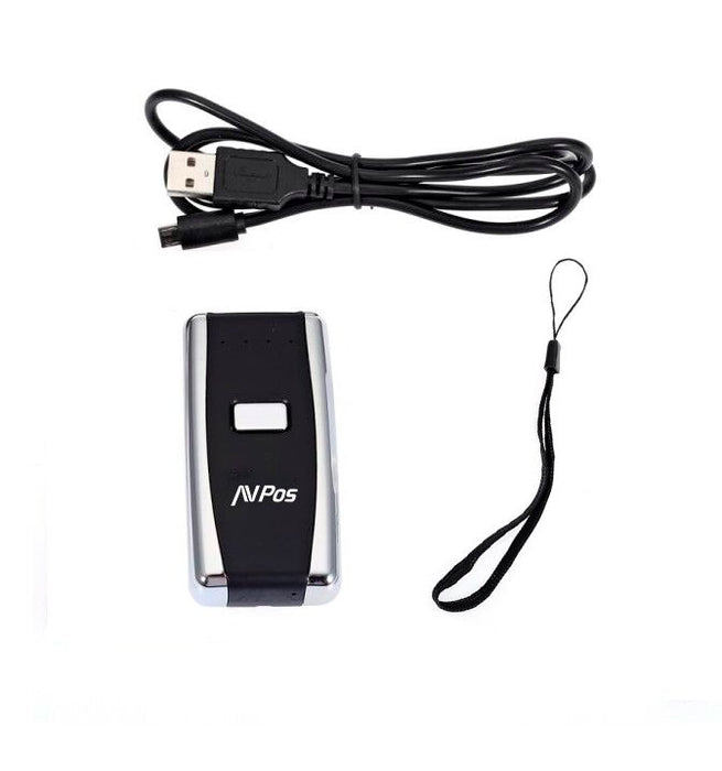 EAN 0733968990518 - AVPos AVP-BT01-2D lector de código de barras Lector de códigos de barras manos libres 1D/2D CMOS Negro, G imagen 4