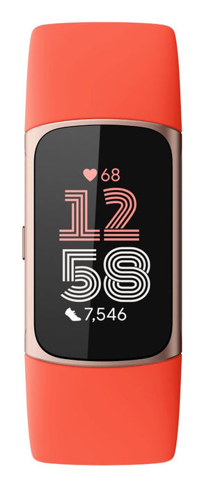 EAN 0840353901124 - Fitbit Charge 6 AMOLED Pulsera de actividad Champán, Oro imagen 2