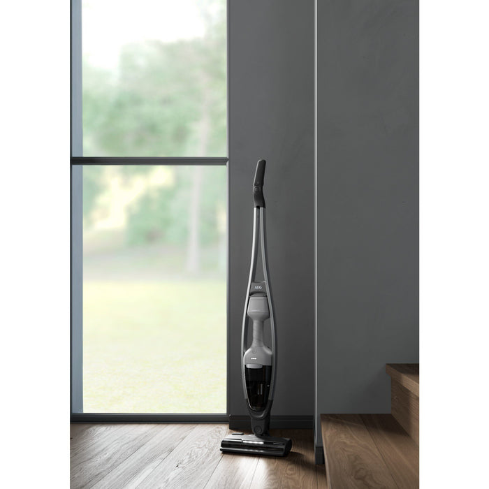 EAN 7332543822119 - AEG AS62CB25UG Aspiradora escoba Batería Secar Sin bolsa 0,35 L Gris 2,5 Ah imagen 3
