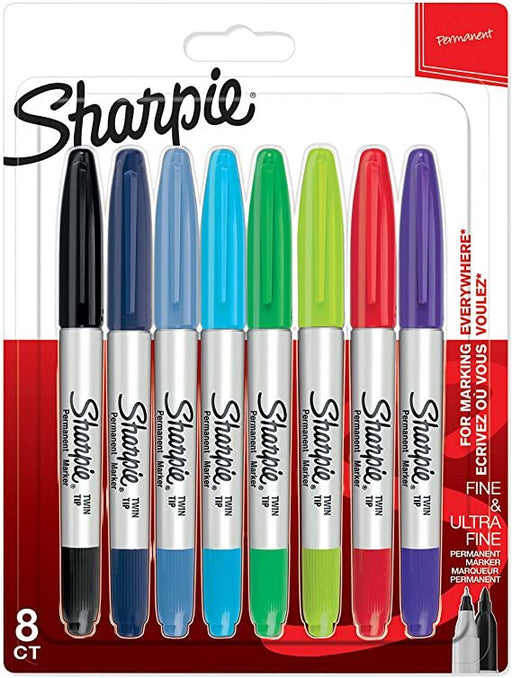 EAN 3026980654092 - Sharpie 2065409 marcador permanente Multicolor 8 pieza(s) imagen 1