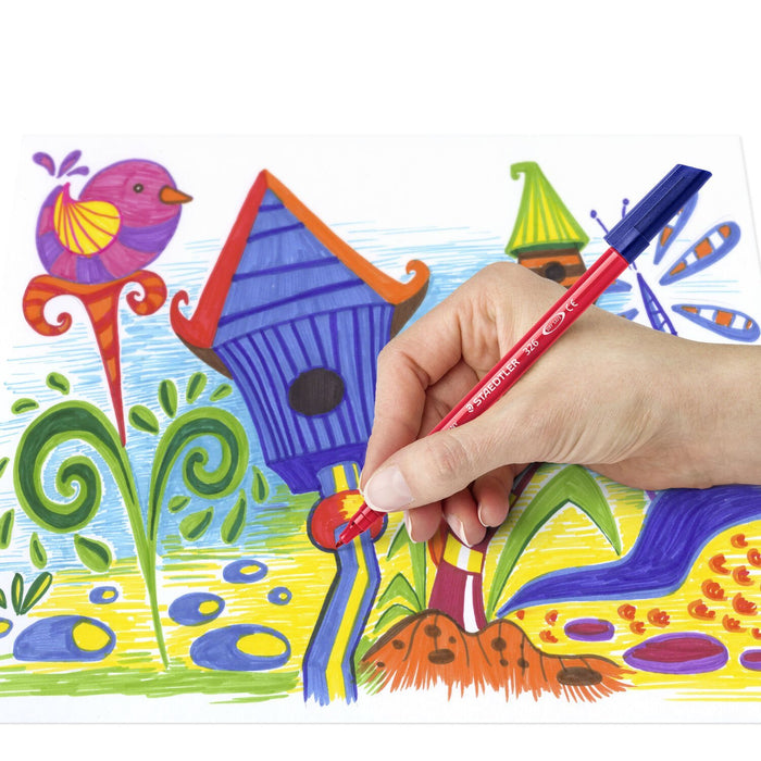 EAN 4007817086186 - Staedtler 326 C10 marcador permanente Punta redonda Colores surtidos 10 pieza(s) imagen 4