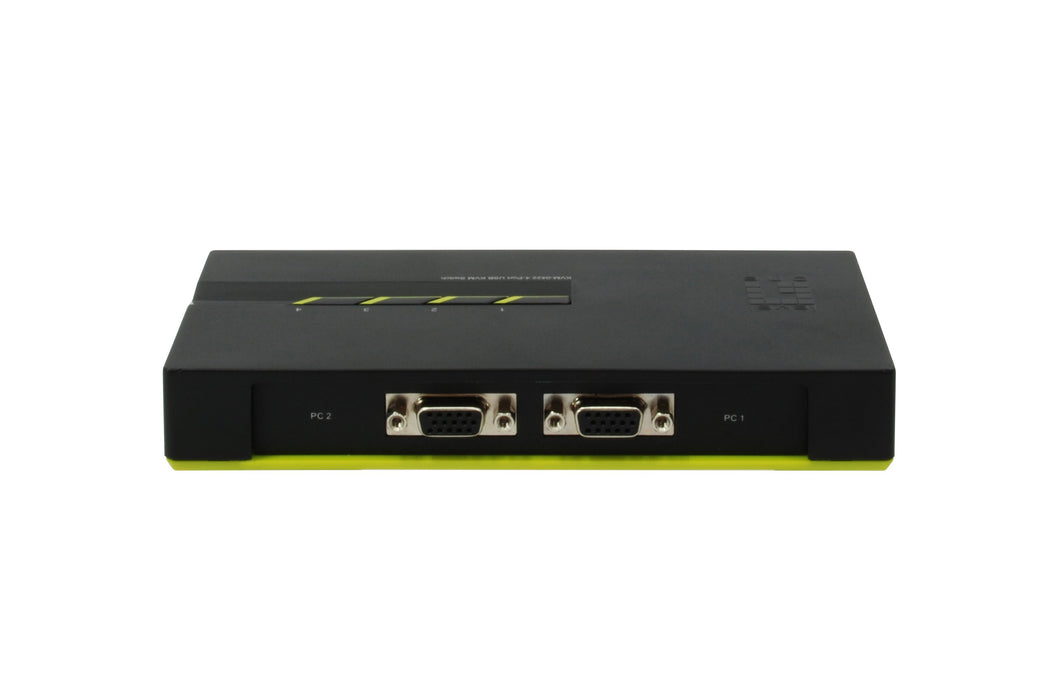 EAN 0878742003708 - LevelOne KVM-0422 interruptor KVM Negro, Verde imagen 2