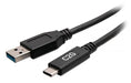 EAN 0757120288749 - C2G C2G28874 cable USB USB 3.2 Gen 1 (3.1 Gen 1) 0,15 m USB C USB A Negro imagen 1