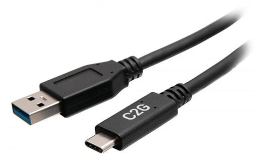 EAN 0757120288749 - C2G C2G28874 cable USB USB 3.2 Gen 1 (3.1 Gen 1) 0,15 m USB C USB A Negro imagen 1