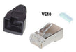 EAN 4017538059451 - shiverpeaks BS72057-S-10 conector RJ-45 Negro, Metálico imagen 1