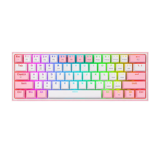EAN 6950376706669 - REDRAGON K616 Fizz Pro white/pink teclado USB + RF Wireless + Bluetooth Rosa, Blanco imagen 1