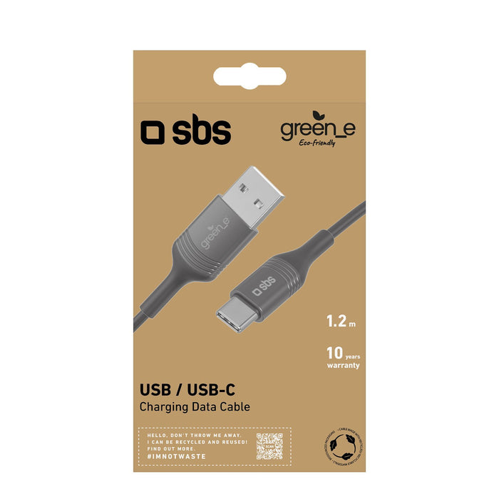 EAN 8018417418044 - SBS GRECABLEUSBTCK cable USB 1,2 m USB A USB C Negro imagen 2