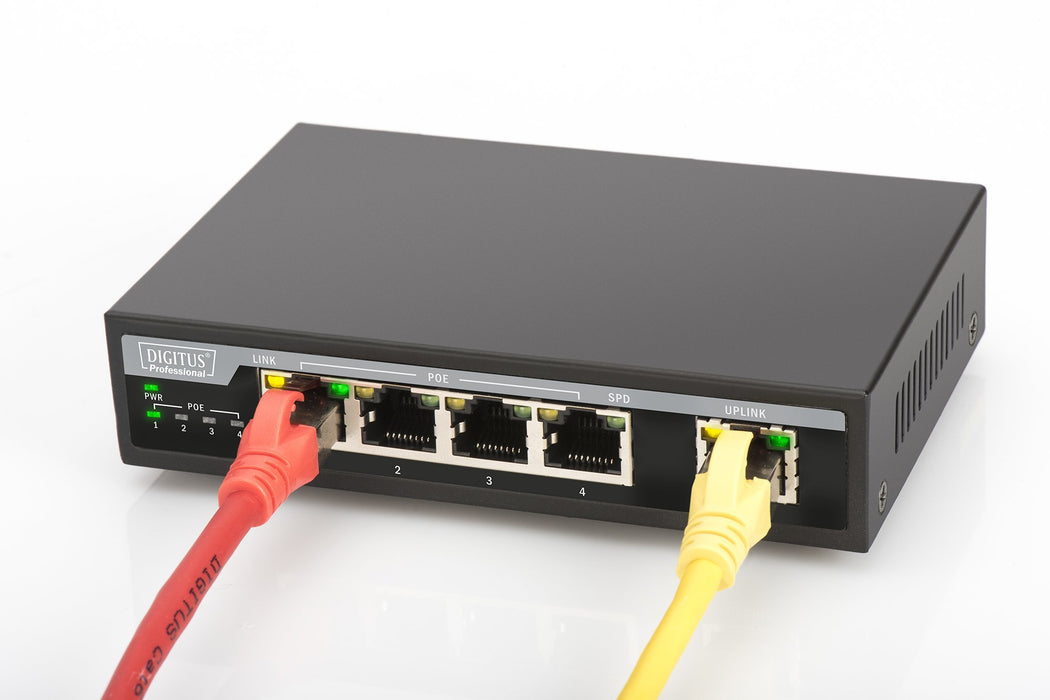EAN 4016032390275 - Digitus DN-95330 switch No administrado Gigabit Ethernet (10/100/1000) Energía sobre Ethernet (PoE) Negro imagen 5
