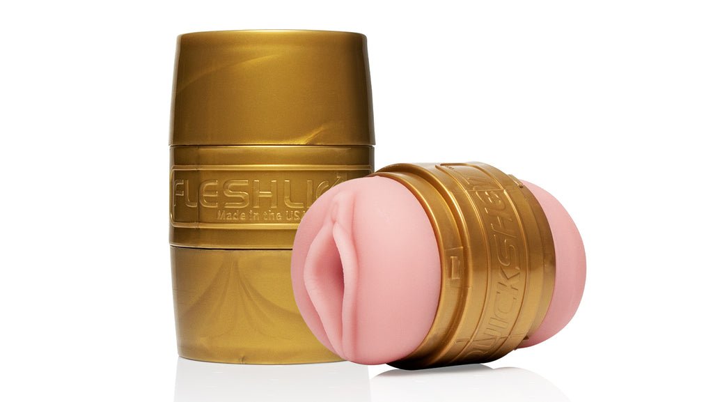EAN 0810476010973 - Fleshlight Quickshot Stamina Training Unit Lady/Butt Masturbador de bolsillo Oro, Rosa imagen 2