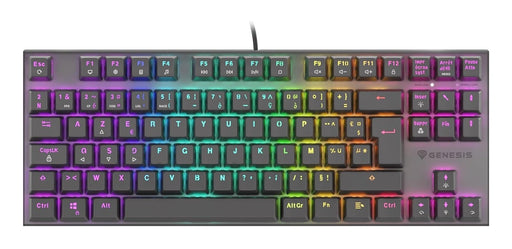EAN 5901969432510 - GENESIS Thor 300 TKL RGB teclado Juego USB AZERTY Francés Gris imagen 1