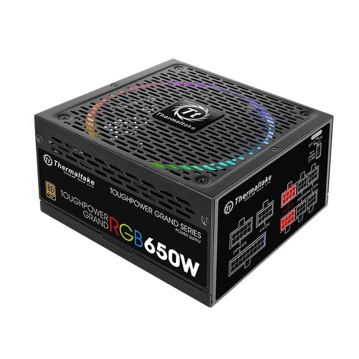 EAN 0841163002551 - Thermaltake Toughpower Grand RGB 650W Gold (RGB Sync Edition) unidad de fuente de alimentación 24-pin ATX imagen 3