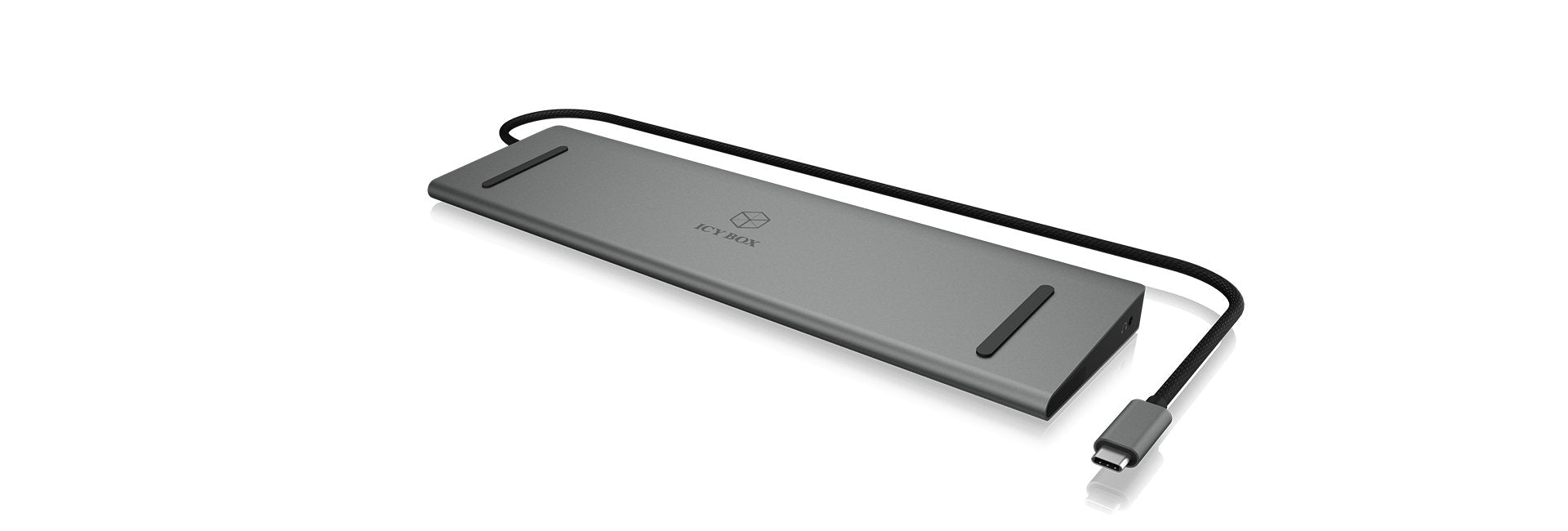 EAN 4250078169680 - ICY BOX IB-DK2106-C Alámbrico USB 3.2 Gen 1 (3.1 Gen 1) Type-C Antracita, Negro imagen 3