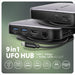 EAN 8595247908438 - Axagon HMC-UFO USB-C Hub M.2 SATA/NVMe 1 Gbit/s Ethernet 384 kHz Audio Alámbrico USB 3.2 Gen 2 (3.1 Gen 2 imagen 3