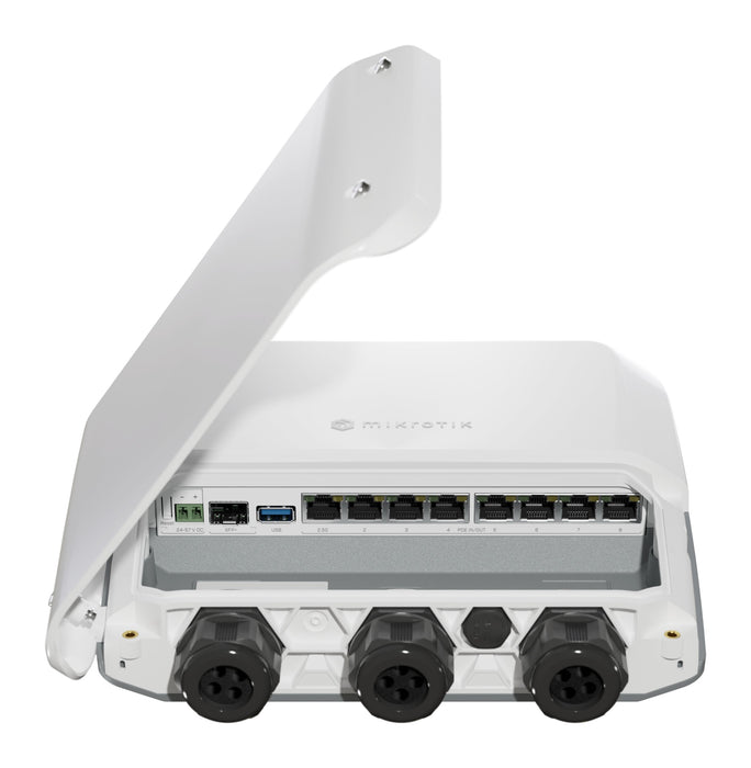EAN 4752224008459 - Mikrotik RB5009UPr+S+OUT router 2.5 Gigabit Ethernet, Gigabit Ethernet Blanco imagen 5