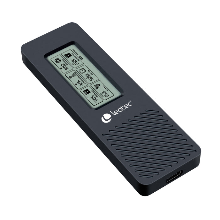 EAN 8436588882943 - Leotec LEM2EXT01 disco duro externo 0 GB USB Tipo C 3.2 Gen 2 (3.1 Gen 2) Negro imagen 2