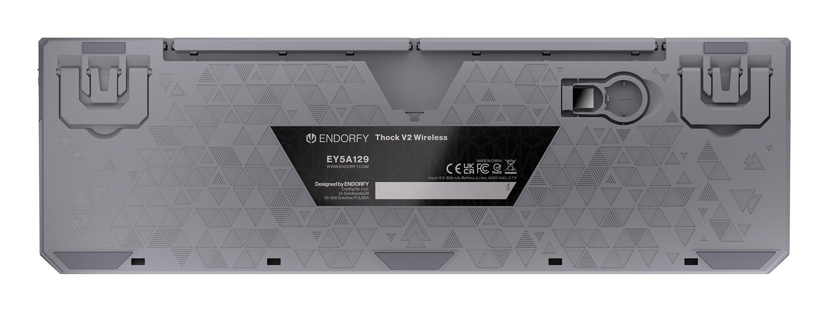 EAN 5903018666426 - ENDORFY Thock V2 teclado Juego USB + RF Wireless + Bluetooth QWERTY Inglés de EE. UU. Gris imagen 17