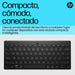 EAN 0196548516094 - HP 350 BLK Compact Multi-Device Keyboard teclado Hogar Negro imagen 4