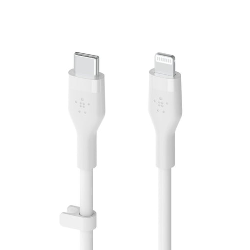EAN 0745883832101 - Belkin Cbl Silicone USB-C LTG 3M blc Blanco imagen 2