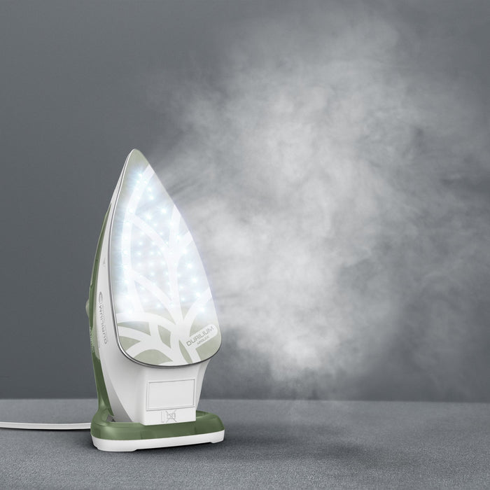 EAN 3121040087848 - Tefal Easygliss Eco FV5781 Plancha vapor-seco Suela de Durilium Airglide 2800 W Blanco, Verde imagen 9