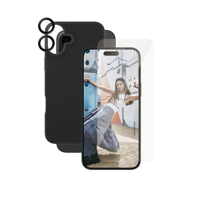 EAN 5715685004933 - PanzerGlass CARE by ® Fashion 3-in-1 Bundle iPhone 16 Plus funda para teléfono móvil Transparente imagen 1
