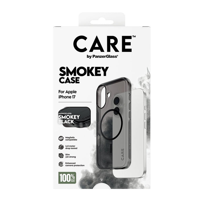EAN 5715685026959 - PanzerGlass CARE by ® Flagship Case Urban Explorer Smokey w. Black MagSafe iPhone 17 funda para teléfono  imagen 3