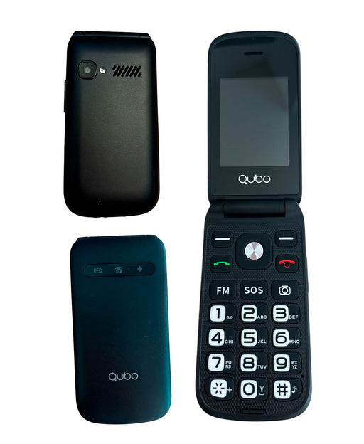 EAN 6944762700812 - Qubo X-209 6,1 cm (2.4") Negro Teléfono con cámara imagen 1