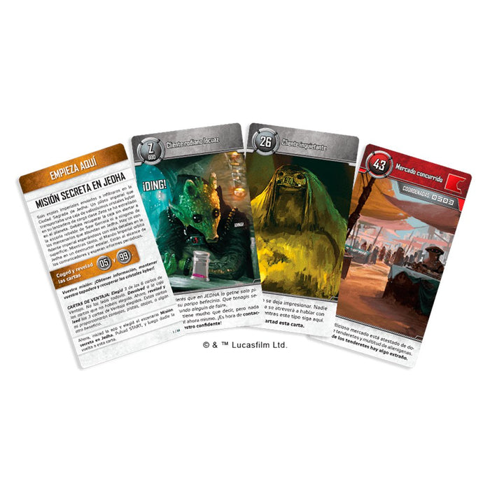 EAN 3558380082415 - Asmodee STAR WARS ESCAPE Star Wars Escape Game Juego De Cartas imagen 3