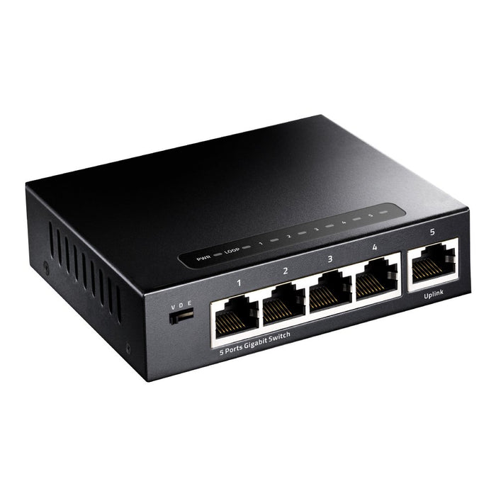 EAN 6971690790431 - Cudy GS105 switch Gigabit Ethernet (10/100/1000) Negro imagen 2