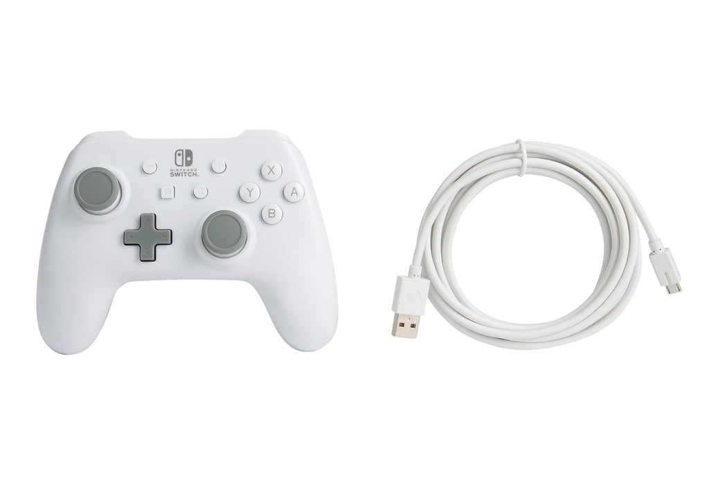 EAN 0617885024054 - PowerA 1517033-01 mando y volante Gris, Blanco USB Gamepad Analógico Nintendo Switch imagen 8