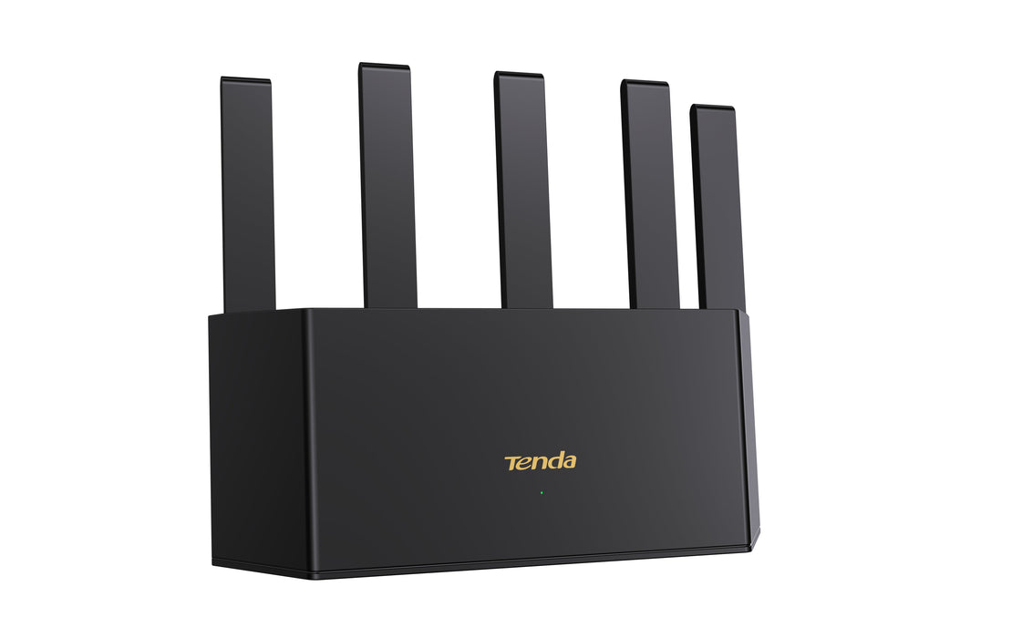 EAN 6932849424317 - Tenda TX12L Pro router inalámbrico Gigabit Ethernet Doble banda (2,4 GHz / 5 GHz) Negro imagen 3
