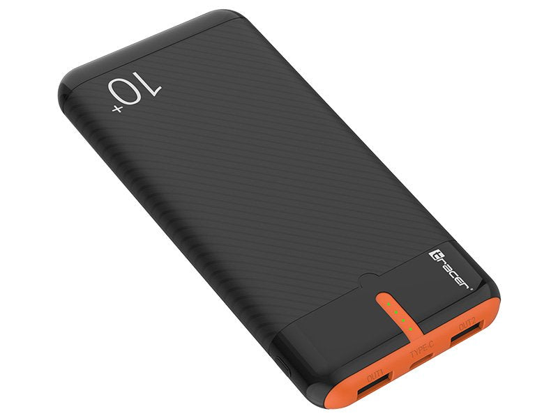 EAN 5907512874776 - Tracer EnerGo 10000 mAh Negro, Naranja imagen 4