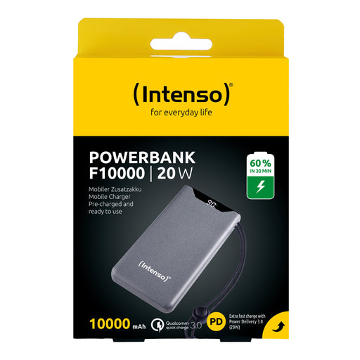 EAN 4034303034192 - Intenso 7332034 batería externa Polímero de litio 10000 mAh Gris imagen 2