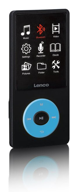 EAN 8711902081012 - Lenco Xemio-860BU Reproductor de MP3 8 GB Negro, Azul imagen 2