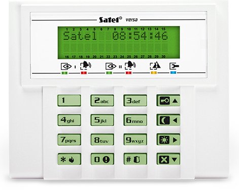 EAN 5905033330870 - Satel VERSA-LCD-GR accesorio para unidad central de control para hogar inteligente Placa de ampliación imagen 1